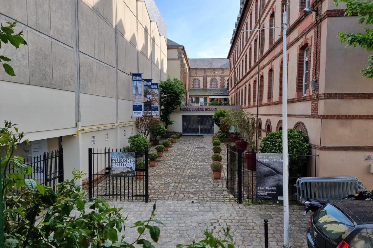 Villa Le Jardin d'Eugene - Casa 4P - Terraza - Centro Histórico Honfleur Exterior foto