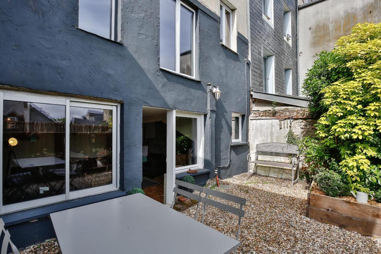 Villa Le Jardin d'Eugene - Casa 4P - Terraza - Centro Histórico Honfleur Exterior foto